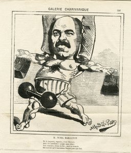 Illustration of Alfred Le Petit (1841-1909) in Le Charivari by Alfred Le Petit