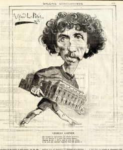 Le Charivari, Satirical in B & W