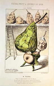 M. Thiers, from the cartoon series 