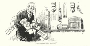 Precaution Mania by Alfred Leete