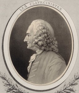 Portrait of the Composer Jean-Philippe Rameau 1683-1764 by Alfred Lemoine