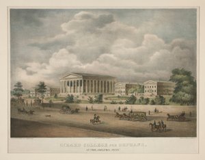 Girard College for Orphans - at Philadelphia, Pennsylvania by Alfred M. Hoffy
