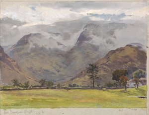 From Dungeon Ghyll by Alfred Parsons
