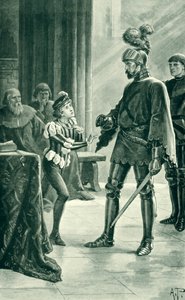 Admiral Sir Andrew Wood and James IV, Illustration from 