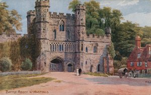 Battle Abbey near Hastings by Alfred Robert Quinton