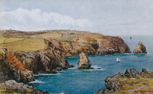 Boscastle, The Coast From Willapark by Alfred Robert Quinton