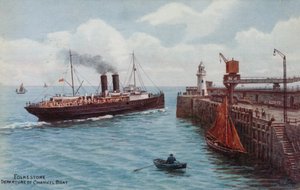 Folkestone, Departure of Channel Boat
