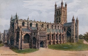 Gloucester Cathedral by Alfred Robert Quinton
