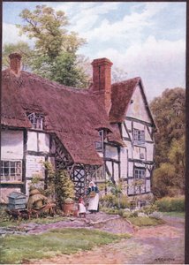 Havington, near Evesham, Worcester, from The Cottages and the Village Life of Rural England