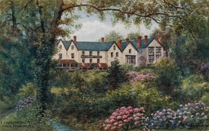 Llandrindod Wells, Rock Park Hotel by Alfred Robert Quinton