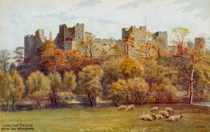 Ludlow Castle from the Meadows by Alfred Robert Quinton