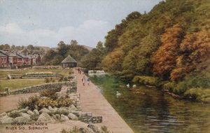 New Promenade and River Sid, Sidmouth