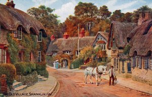 Old Village, Shanklin, Isle of Wight by Alfred Robert Quinton