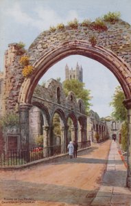 Ruins of the Priory, Canterbury Cathedral
