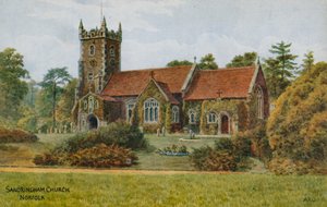 Sandringham Church, Norfolk by Alfred Robert Quinton
