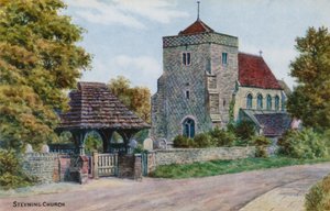 Steyning Church by Alfred Robert Quinton
