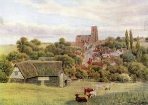 The Church on the Hill, Kersey, Suffolk
