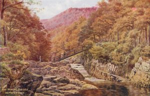 The Miners Bridge, Bettws-Y-Coed by Alfred Robert Quinton