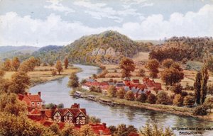 The Severn, from Castle Walk, Bridgnorth by Alfred Robert Quinton