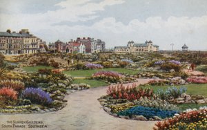 The Sunken Gardens, South Parade, Southsea by Alfred Robert Quinton
