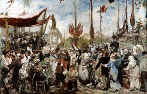 The 14th of July 1880 by Alfred Roll