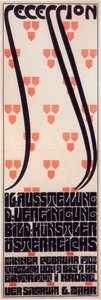 Poster for the Vienna Secession Exhibition