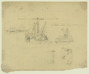Five Views of the Susquehanna and the Ceres by Alfred Rudolph Waud