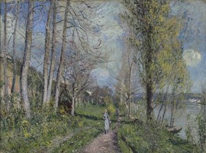 Banks of the Seine by Alfred Sisley
