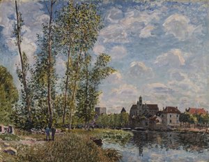 Moret, View of the Loing, Afternoon in May