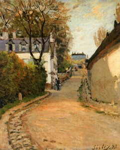 Rue de la Princesse, Louveciennes, looking North, c.1873