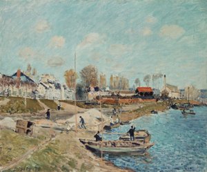 Sand on the Quay, 1875