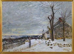 Snow in Veneux-Nadon, c.1880