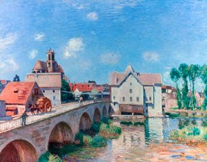The Bridge at Moret, 1893