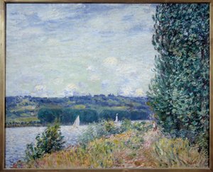 The Seine at Bouille, Gale