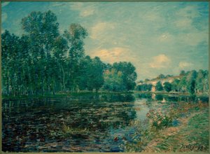 Turn of the Loing in Summer