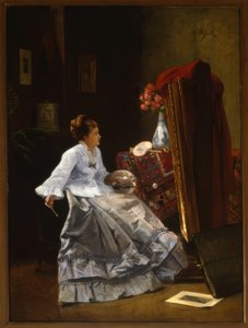 Lady at Her Easel