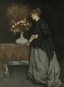 Autumn Flowers by Alfred Emile Stevens