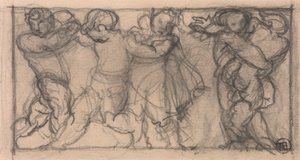 Group of Cherubs (design for a frieze)