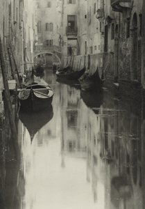 A Venetian Canal by Alfred Stieglitz