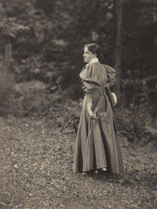Emmy at Oaklawn, Lake George by Alfred Stieglitz