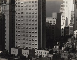 From My Window at An American Place, North by Alfred Stieglitz