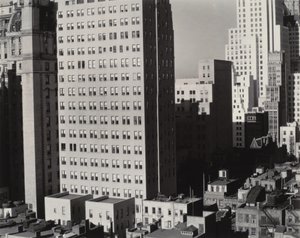 From My Window at An American Place, North by Alfred Stieglitz