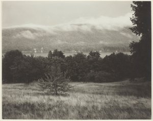 Lake George from the Hill by Alfred Stieglitz