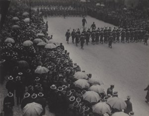 Military Parade, New York by Alfred Stieglitz
