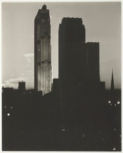 New York from the Shelton, 1935