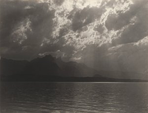 On Lake Thun, Switzerland by Alfred Stieglitz