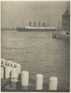 Outward Bound, The Mauretania, 1910 by Alfred Stieglitz