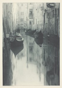 Reflection, Venice by Alfred Stieglitz