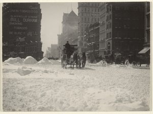 Winter, New York by Alfred Stieglitz