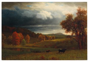 Autumn Landscape: The Catskills by Alfred Thompson Bricher